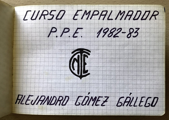 Libreta Curso Empalmadores Alex 1 